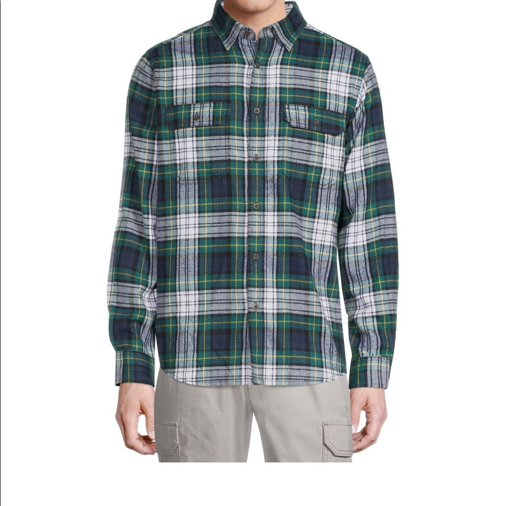 NWOT George Men’s Super Soft Flannel Shirt